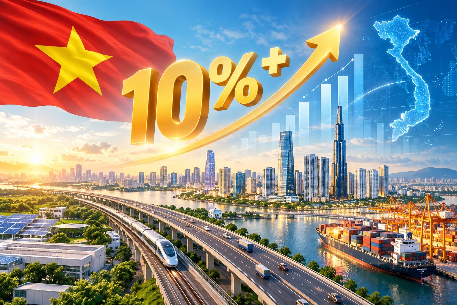 Khơi thông nguồn lực hướng tới mục tiêu tăng trưởng hai con số
